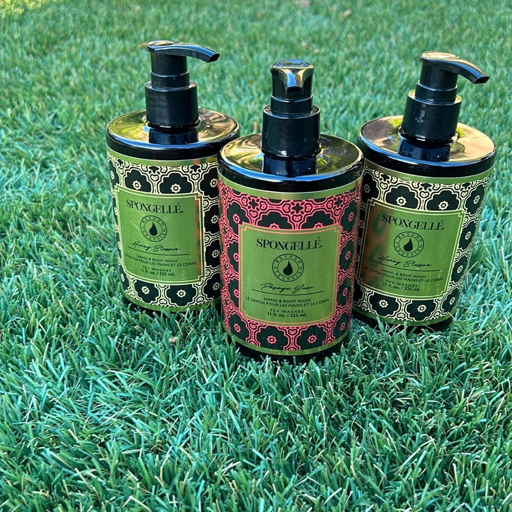 Spongelle Hand & Body Wash 3-Piece Bundle